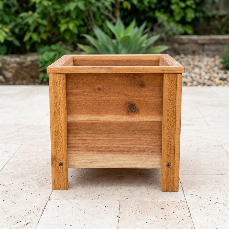 Cedar Raised Planter Box Kit.