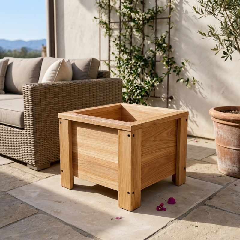 Cedar Raised Planter Box Kit.