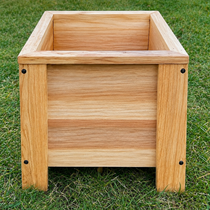 Cedar Raised Planter Box Kit.