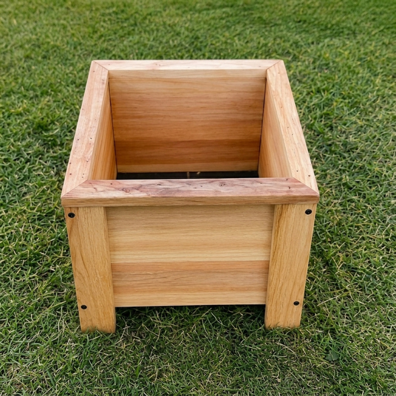 Cedar Raised Planter Box Kit.